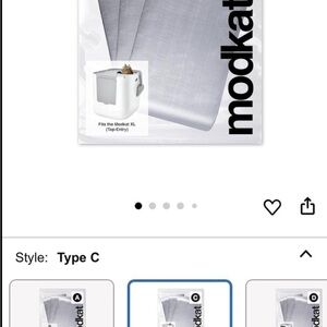 Modkat Type C Liner in Gray